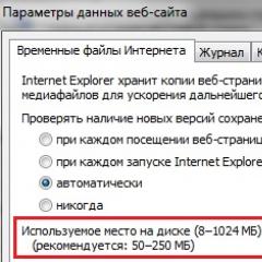 Erhöhen des Caches im Yandex-Browser