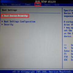 Installazione di Windows XP: processo di installazione tramite BIOS