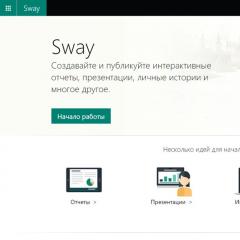 Sway by Microsoft Office available for download